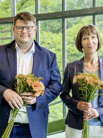 Jörg Fritzsche und Nicole Pfefferer