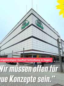 Foto des Kaufhof-Gebäudes in Hagen
